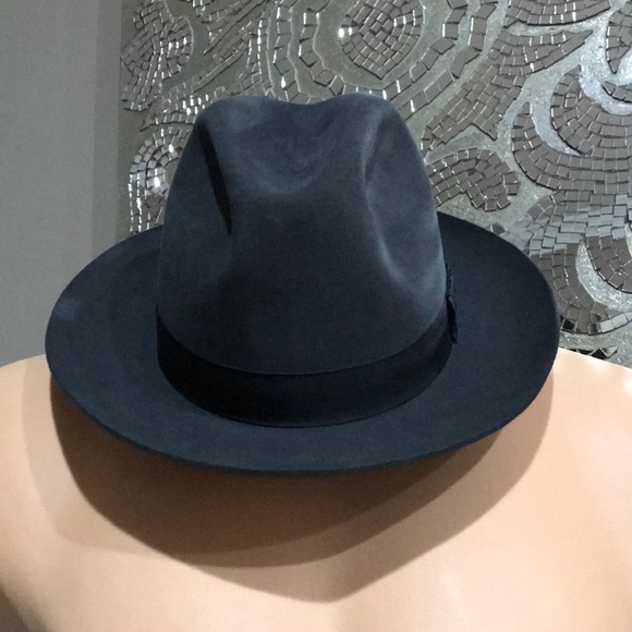 Fernandez Roche Other - Fernandez Roche Gray Felt Fedora Hat